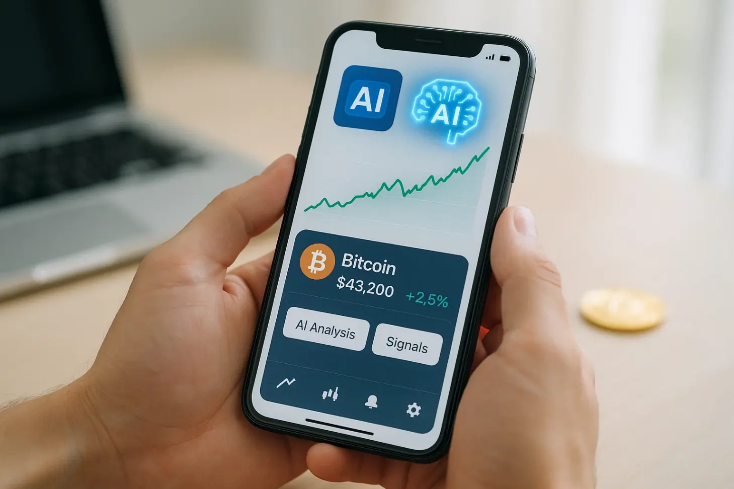 Мобильные приложения с AI-функциями для криптоинвесторов: от анализа до сигналов