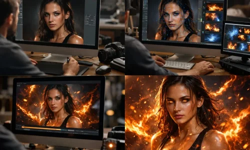 Как сделать из фото видео с эффектами через нейросеть Как сделать из фото видео с эффектами через нейросеть